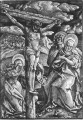 Crucifixion Renaissance painter Hans Baldung black and white